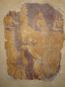 Particolare della Chiesa superiore della Certosa di Pesio